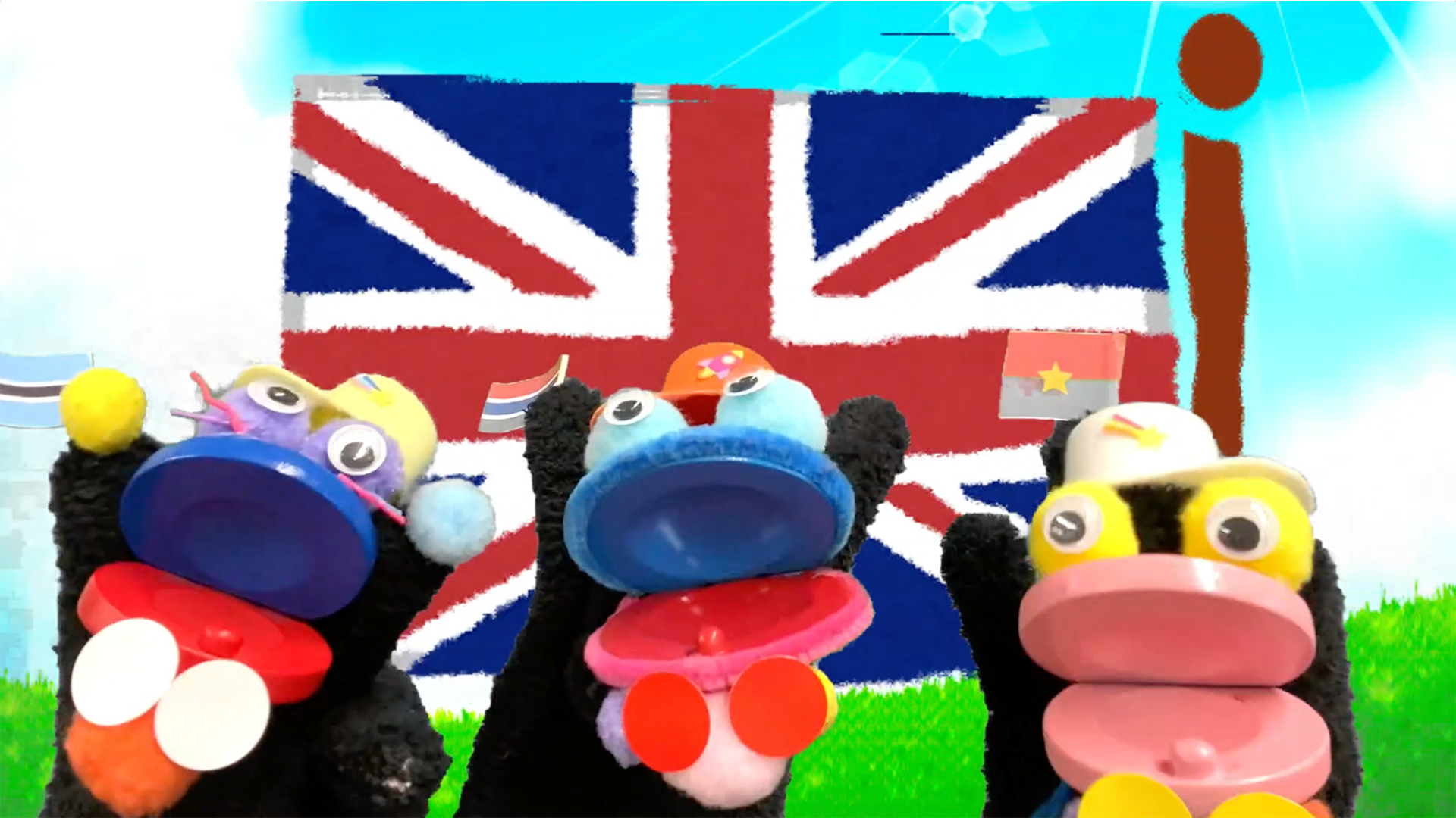 「世界国旗の歌」祝☆子どもの日